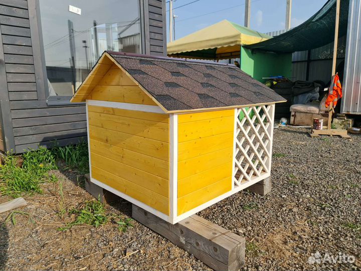 Будка вольер для собаки