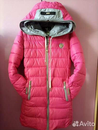 Пуховик для девочки на 8-10 лет