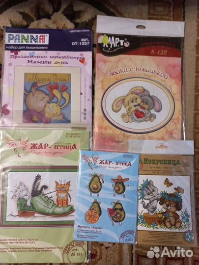 Наборы для вышивки крестом
