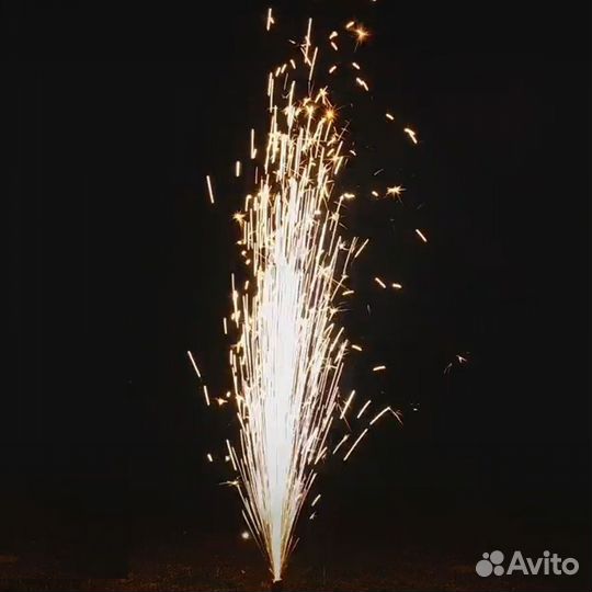 Фонтан сценический холодный 3 метра на праздник