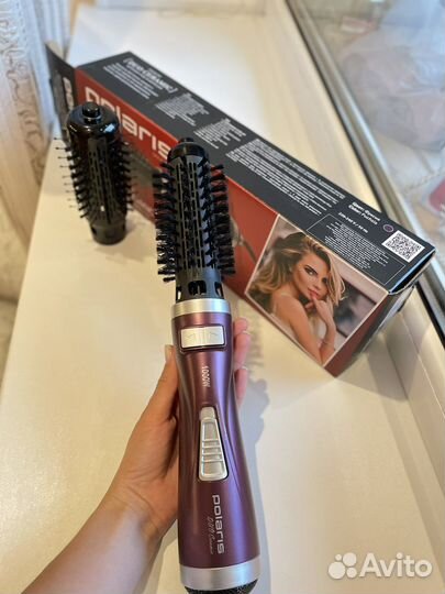 Фен-щетка новая Polaris(вращающаяся)