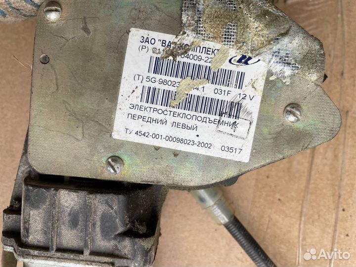 Стеклоподъемник ваз 2110