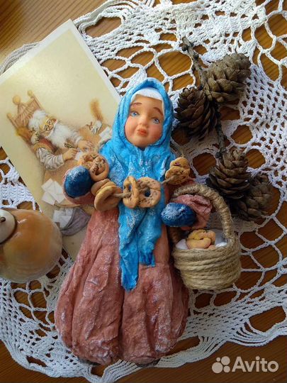 Ватные елочные игрушки