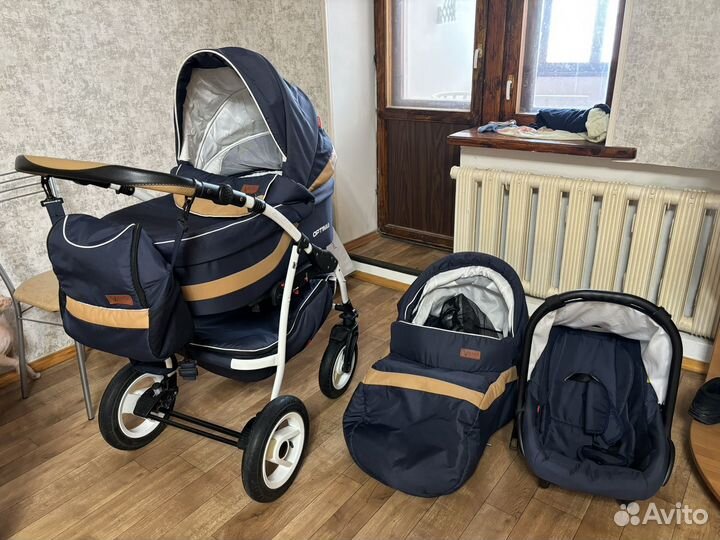 Коляска verdi optima 3 в 1