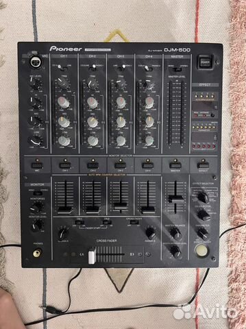 DJ-пульт pioneer DJM-500
