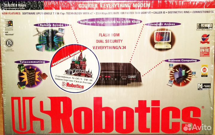 Модем Courier V.Everything V.34