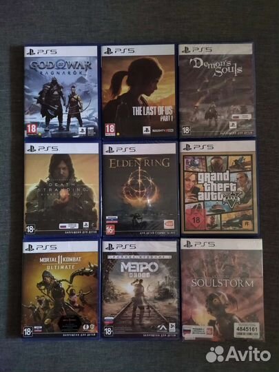 Playstation 4, Playstation 5. Игры