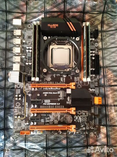 Материнская плата с процессором xeon e5 2689