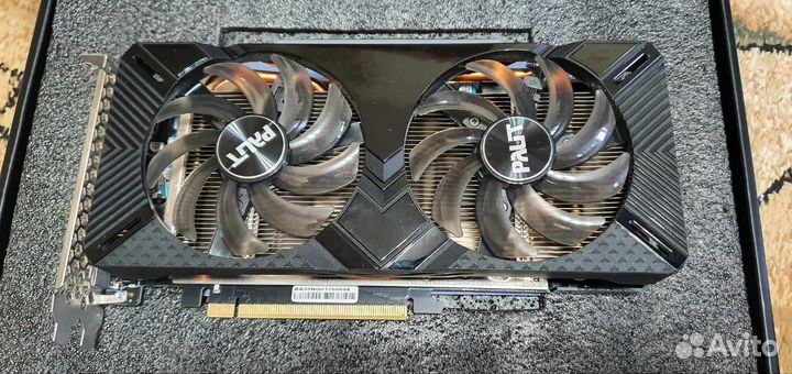 Продам видеокарту Palit GeForce GTX 1660 super Gam