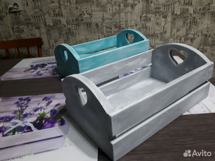 Деревянные ящички