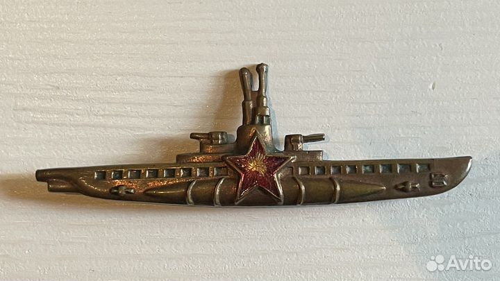 Знак командир подводной лодки завод победа