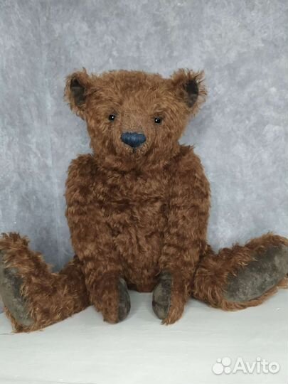 Мишка тедди ручная работа большой