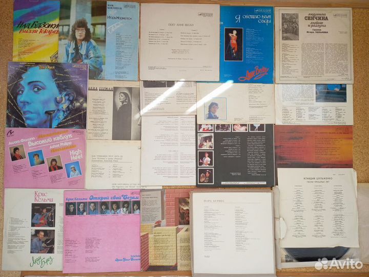 Пластинки виниловые новые и б/у