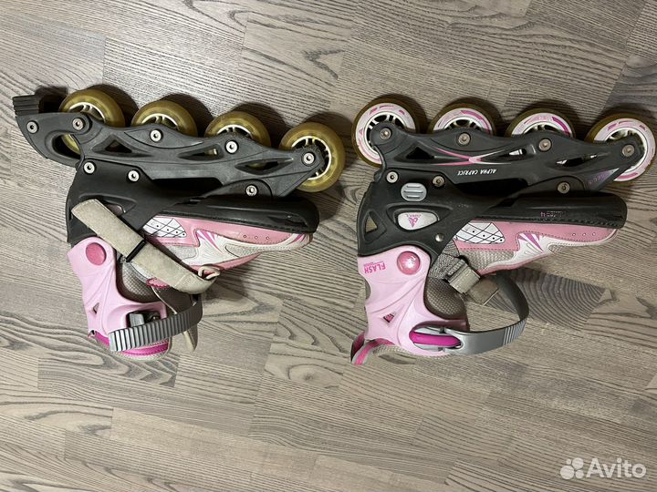 Роликовые коньки раздвижные 37-40 размер