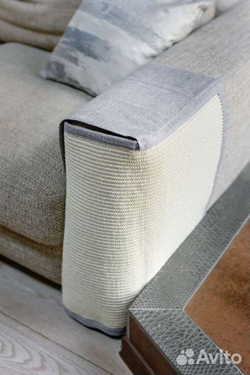 Чехол - когтеточка на подлокотник