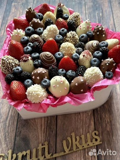 Букет из клубники в шоколаде