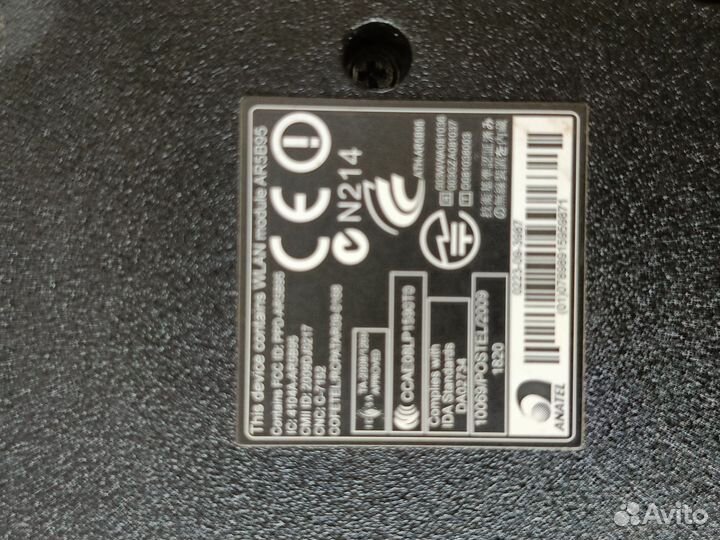 Ноутбук aseer aspire 7741 g series