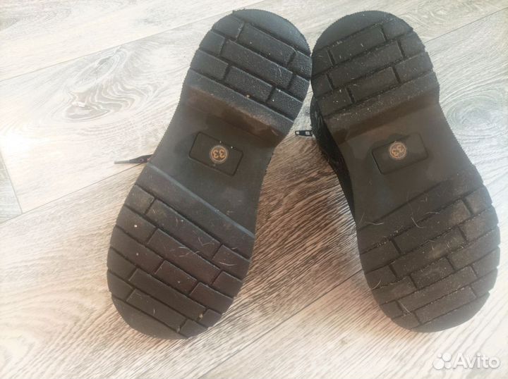 Ботинки демисезонные для девочки 33 34