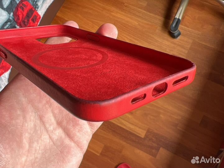 Кожаный чехол от Apple для iPhone 12 Pro Max