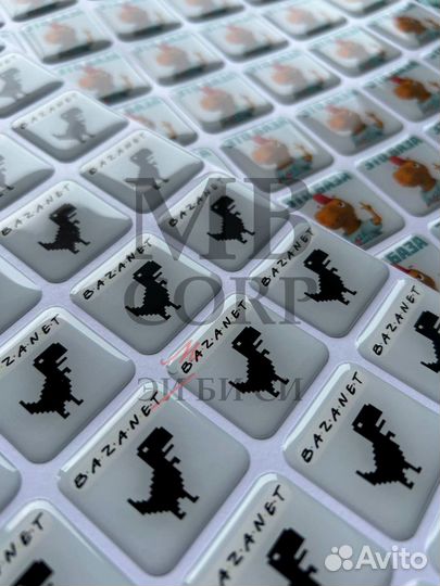 3D стикеры и стикерпаки оптом на заказ