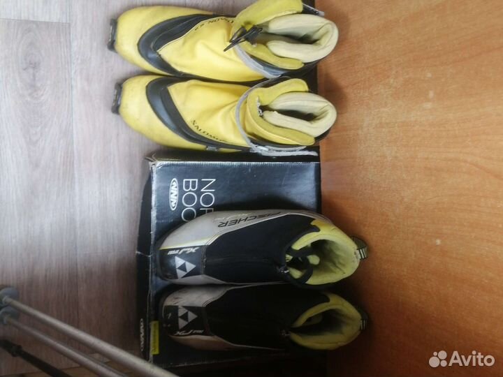 Лыжные ботинки fischer salomon