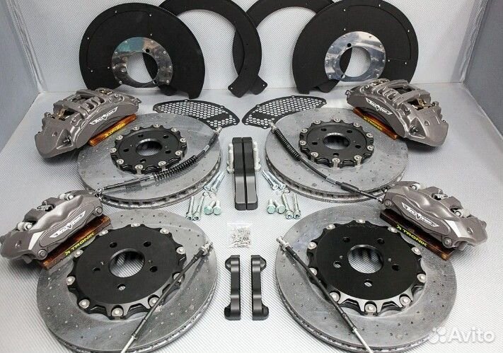 Тормозная система 8-ми порш Lamborghini Aventador