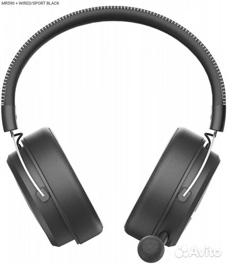 MR590 + wired/sport black, Наушники с микрофоном A