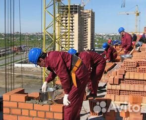 Требуются каменщики вахта с проживанием