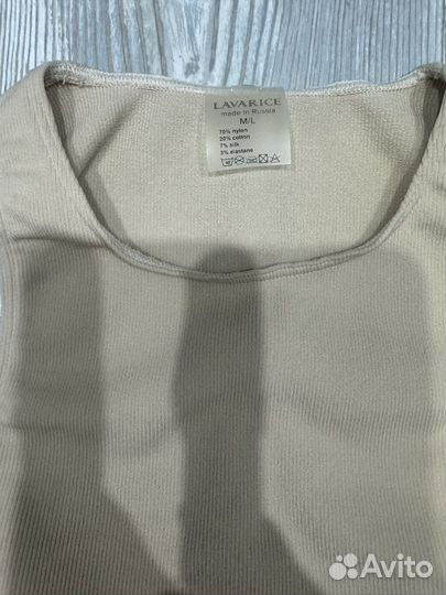 Топ lavarice бежевый