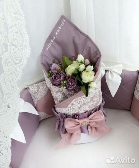 Бортики в детскую кроватку