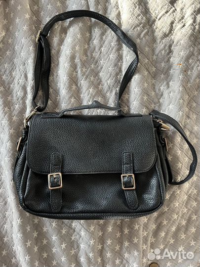 Сумка черная экокожа