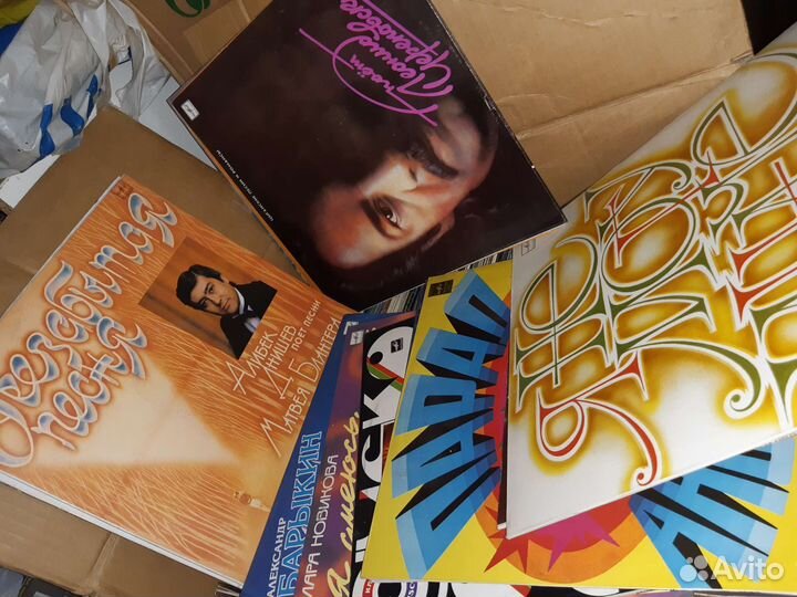 Виниловые грампластинки СССР