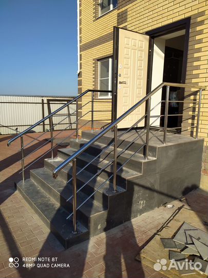 Перила, поручни, ограждения из нержавеющей стали