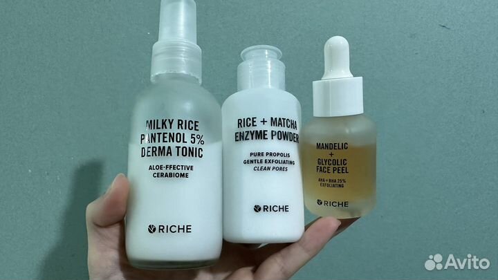 Энзимная пудра + тоник + пилинг riche