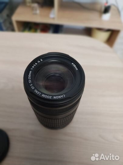 Объектив canon ef s 55 250mm
