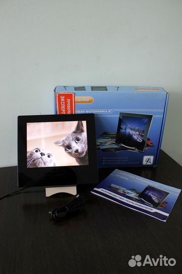 Цифровая фоторамка Digma, 8 дюймов