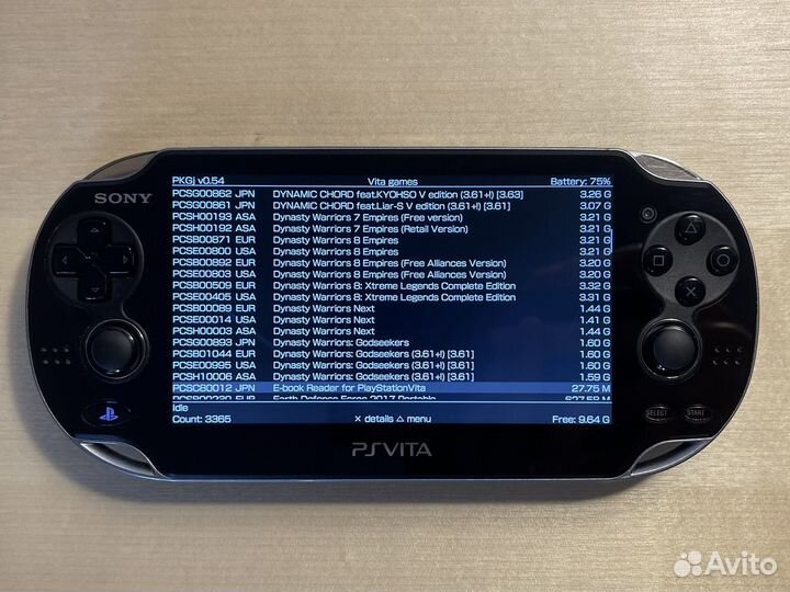 PS Vita Fat 1108 16 gb