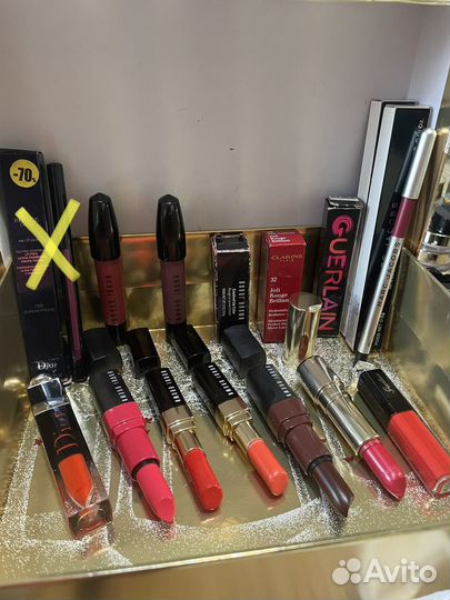 Много новой косметики Dior, clinique, guerlain