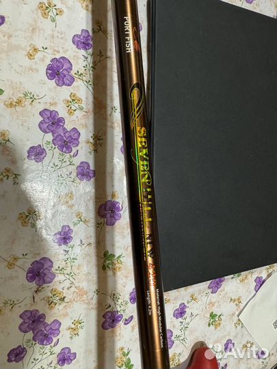 Удилище и катушка