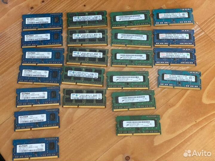 Оперативная память ddr3 для ноутбука 2Гб