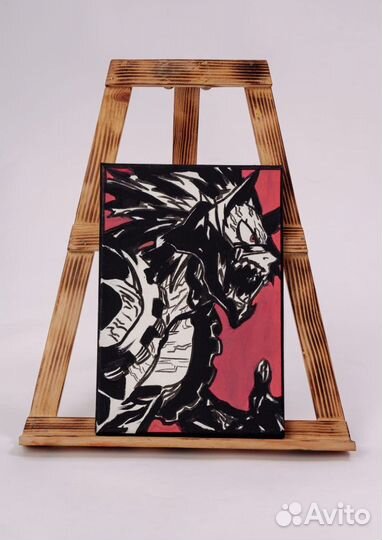 Картина Моя геройская академия холст