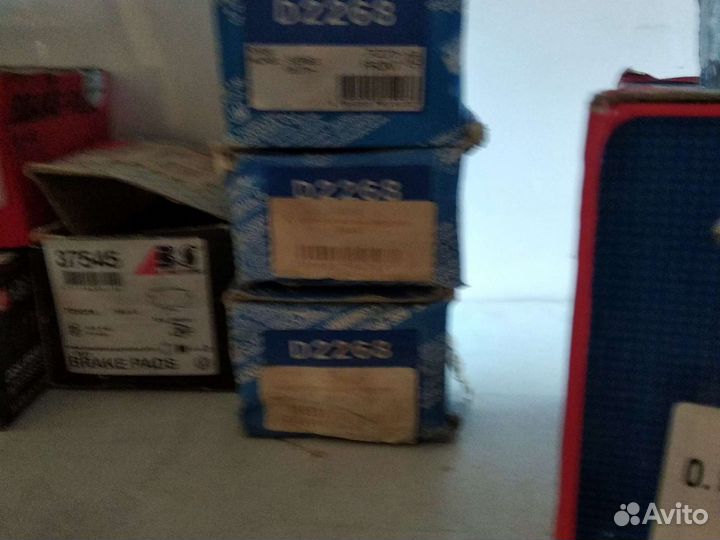 Колодки тормозные дисковые передние, комплект D226