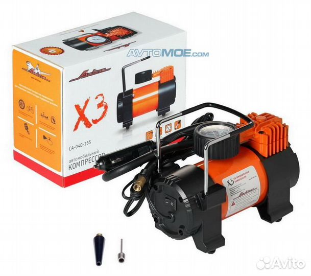 Компрессор X3 (40л/мин. 10 атм) (CA-040-15S) CA040