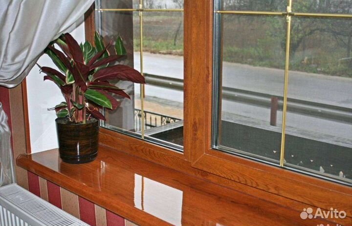 Пластиковые подоконники Данке