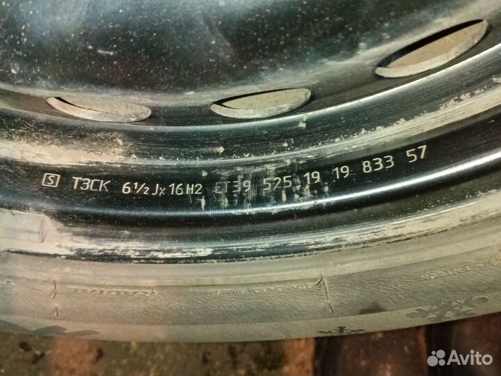 Колеса зимние р 16