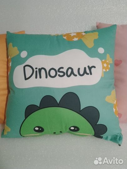 Подушка декоративная девочке. Новая. Мега 45*45 см