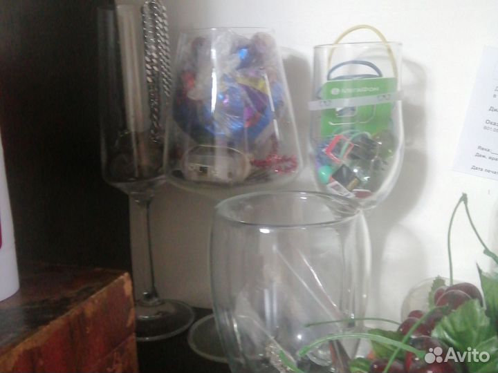 Стаканы и бокалы