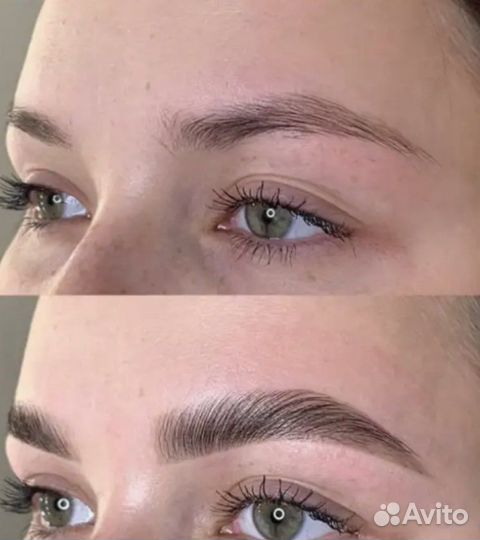 Ламинирование ресниц/Долговременная укладками Бров