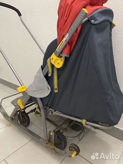 Санки коляска ника 7