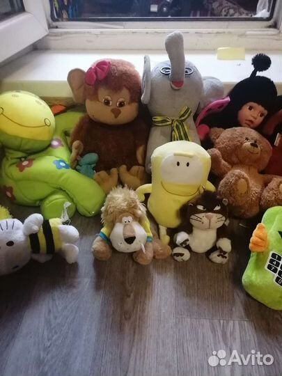 Мягкие игрушки пакетом
